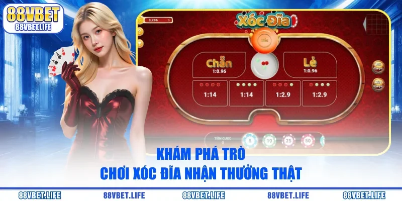 Khám phá trò chơi xóc đĩa nhận thưởng thật